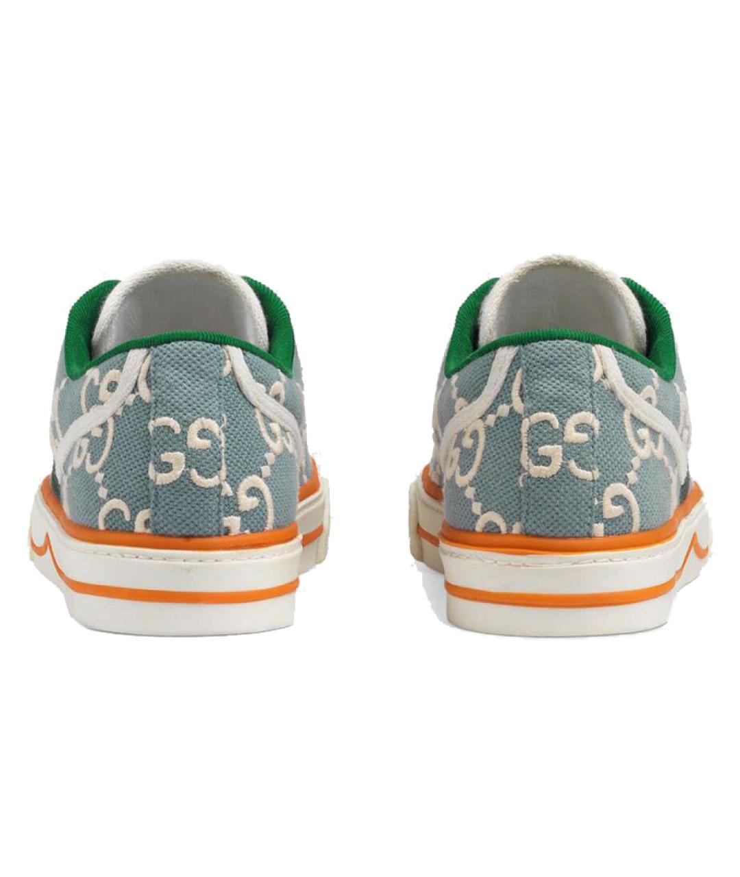 GUCCI Мульти текстильные кеды, фото 5