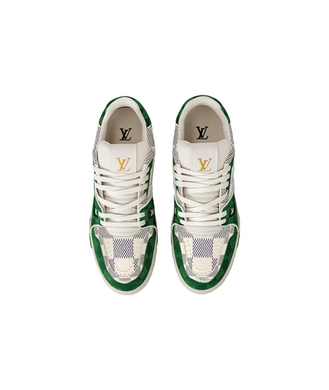 LOUIS VUITTON Белые кроссовки, фото 3