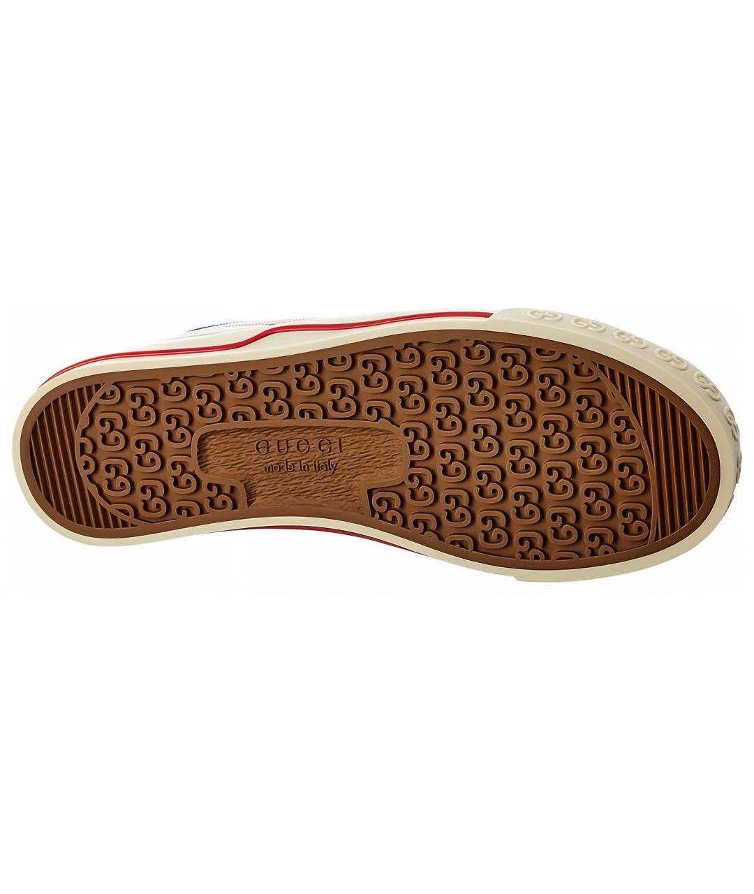 GUCCI Розовые текстильные кеды, фото 5