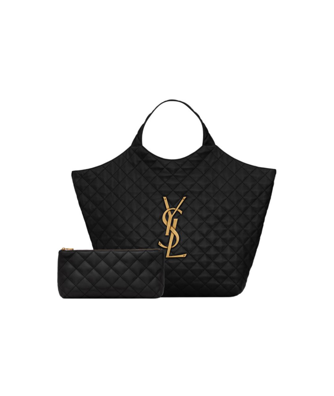 SAINT LAURENT Черная сумка через плечо, фото 4