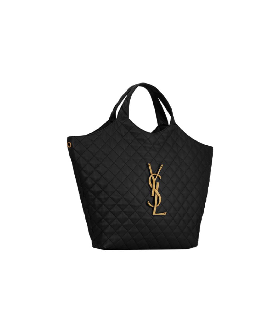 SAINT LAURENT Черная сумка через плечо, фото 3