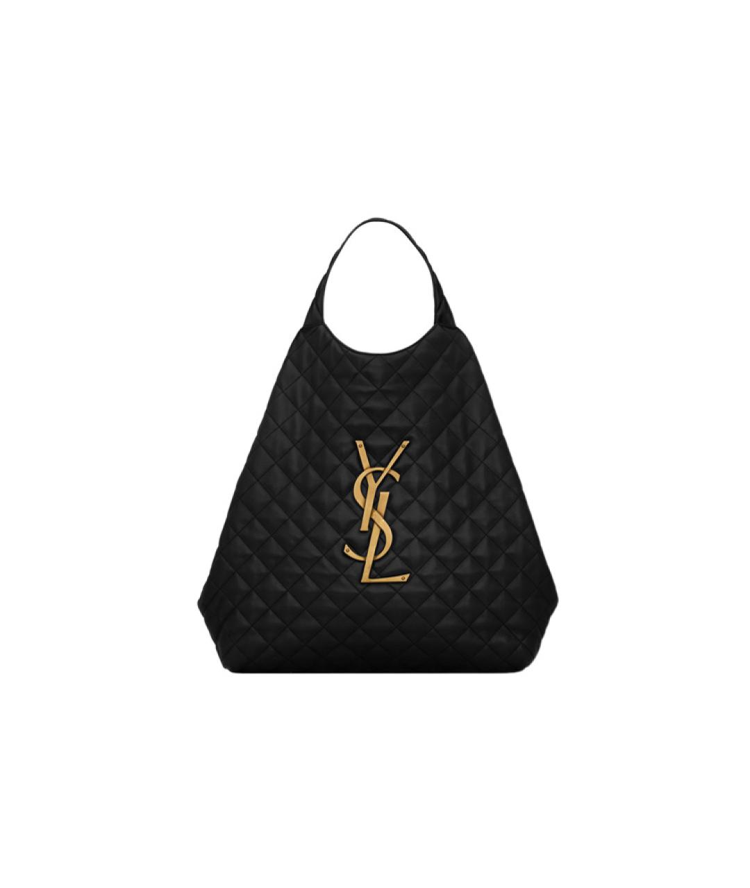 SAINT LAURENT Черная сумка через плечо, фото 2