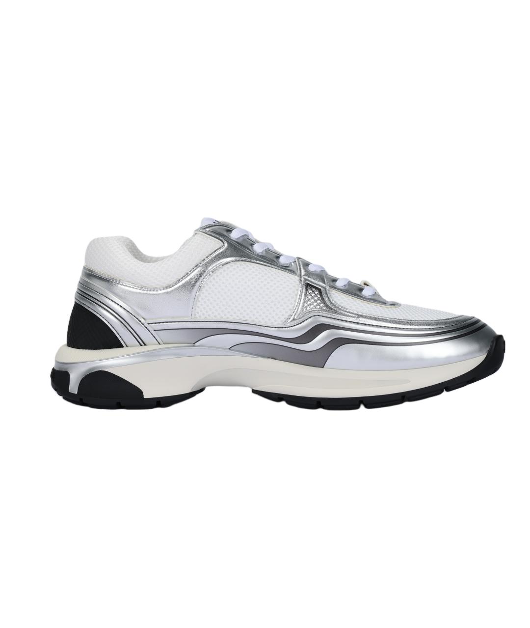 CHANEL Белые низкие кроссовки / кеды, фото 1