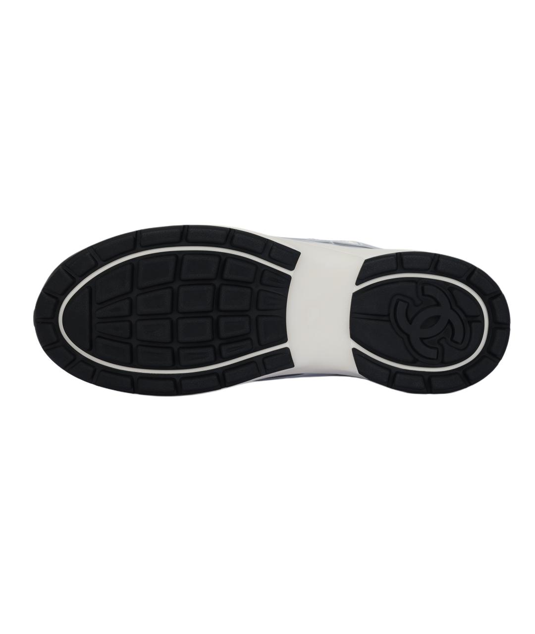 CHANEL Белые низкие кроссовки / кеды, фото 5