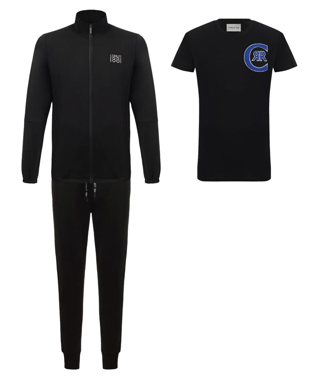 CERRUTI 1881 Черный спортивные костюмы, фото 1