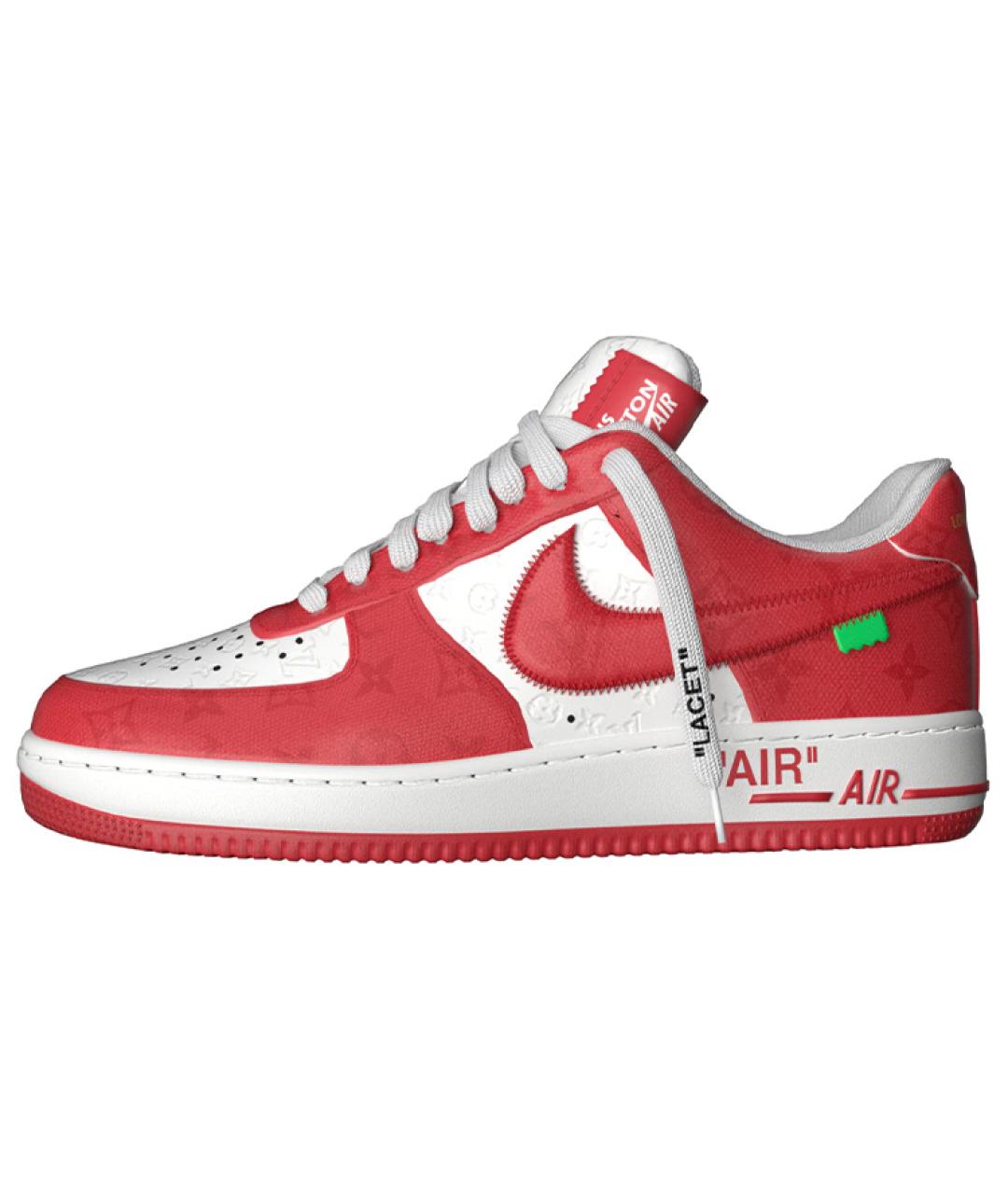 LOUIS VUITTON Красные кроссовки, фото 2