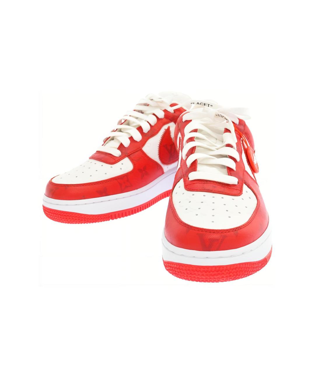 LOUIS VUITTON Красные кроссовки, фото 3