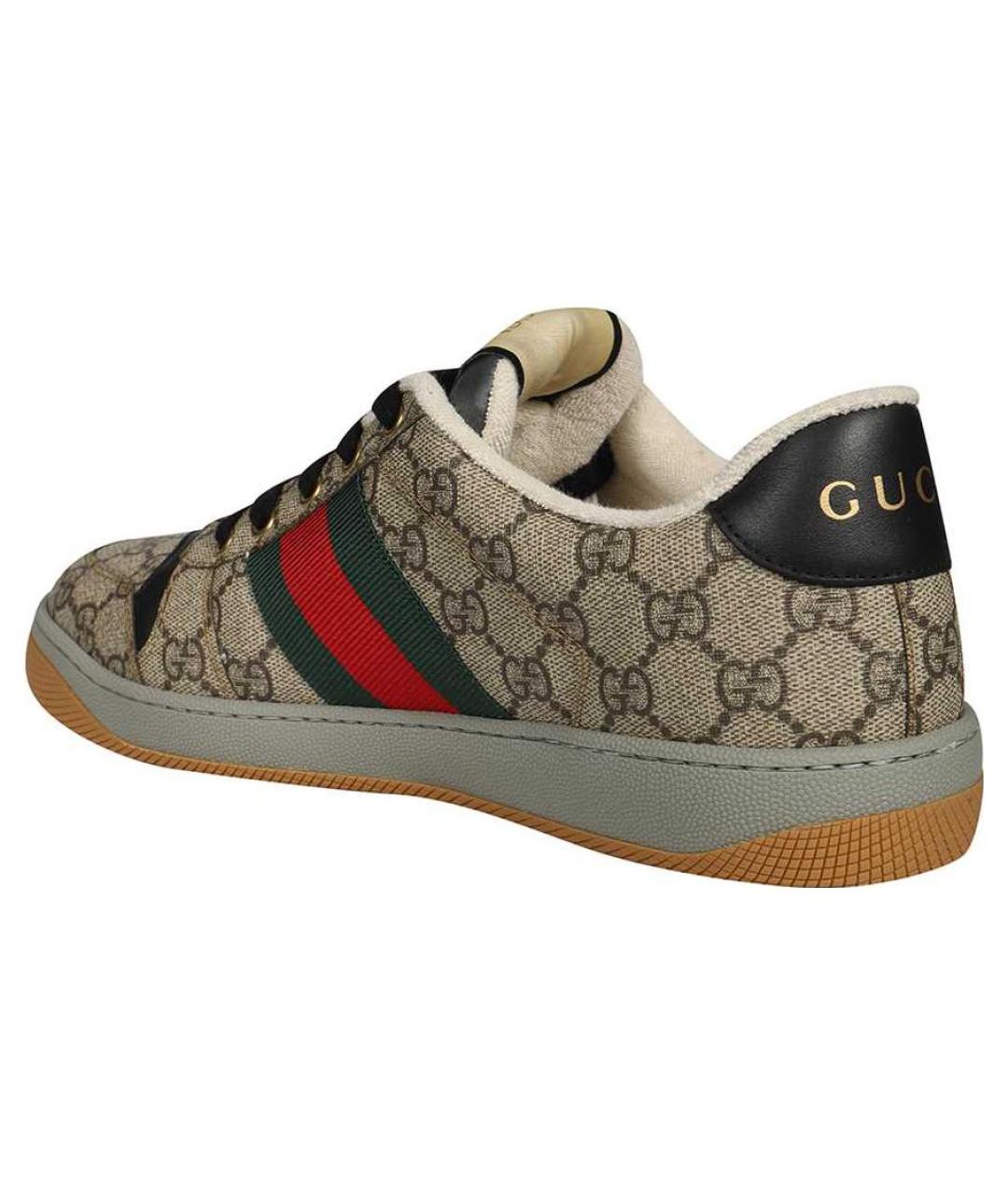 GUCCI Мульти низкие кроссовки / кеды, фото 4