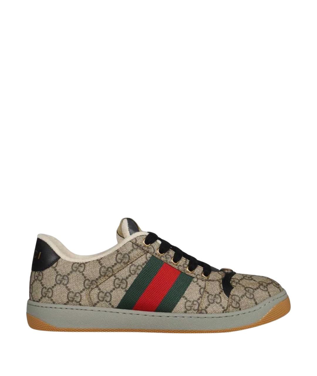 GUCCI Мульти низкие кроссовки / кеды, фото 1
