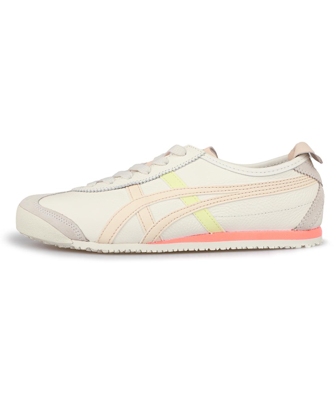 ONITSUKA TIGER Бежевые кожаные кеды, фото 2