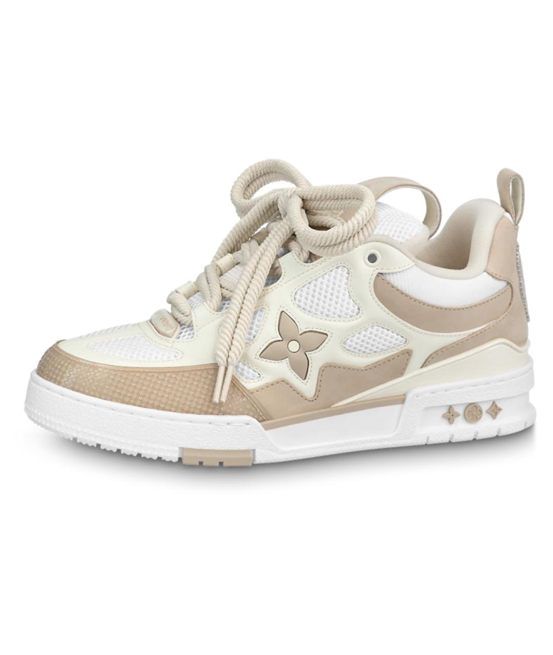 LOUIS VUITTON Бежевые кроссовки, фото 2