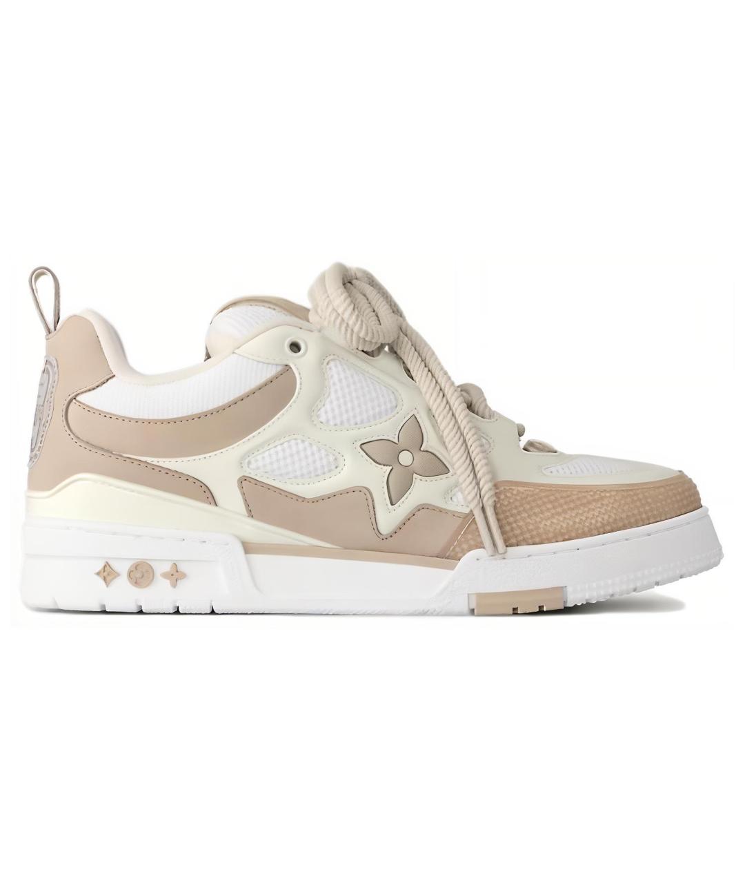 LOUIS VUITTON Бежевые кроссовки, фото 1