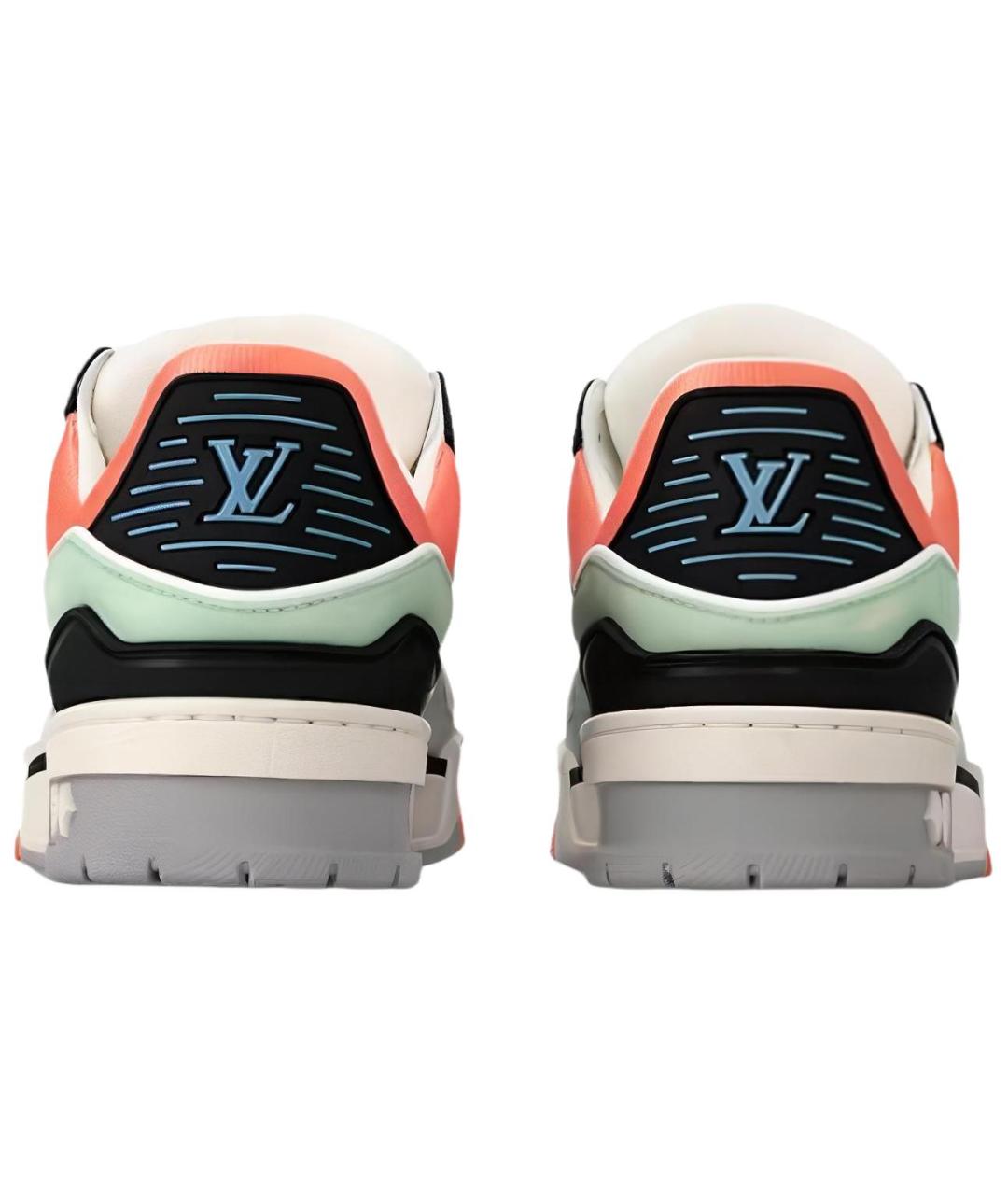 LOUIS VUITTON Оранжевое кроссовки, фото 5