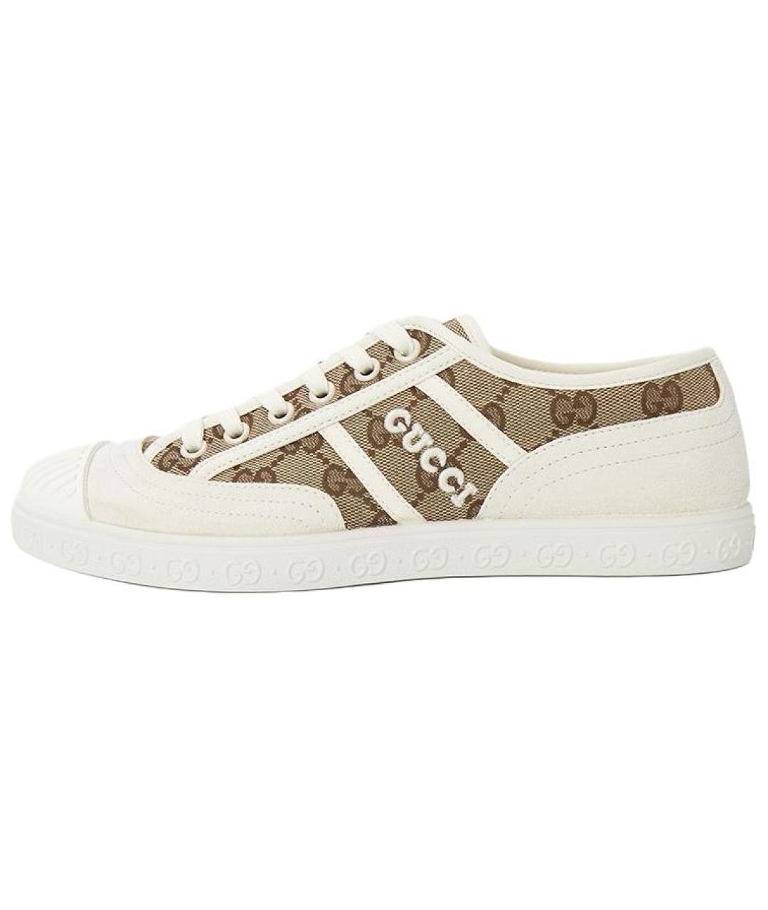 GUCCI Мульти текстильные кеды, фото 2