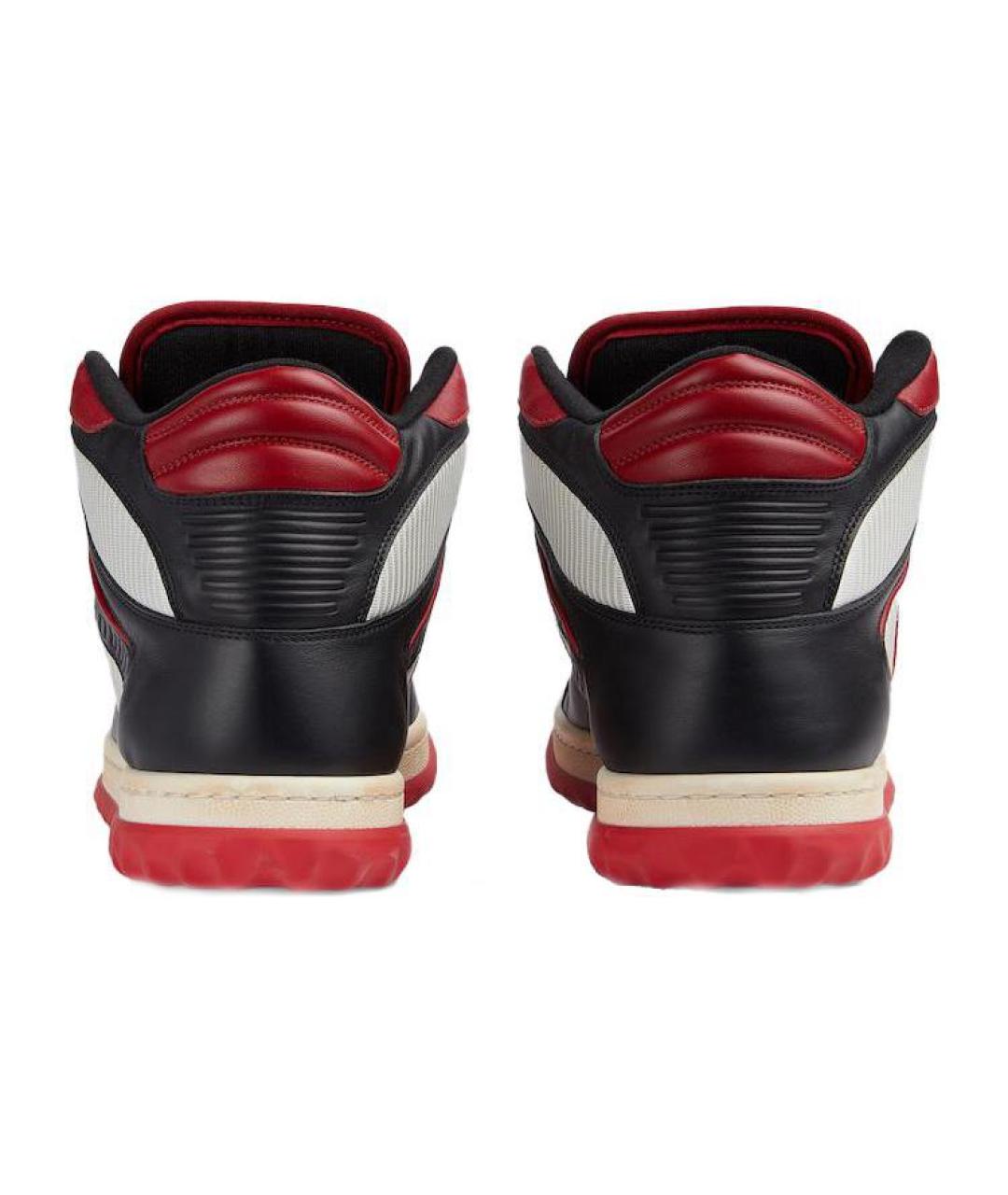 GUCCI Черные высокие кроссовки / кеды, фото 5