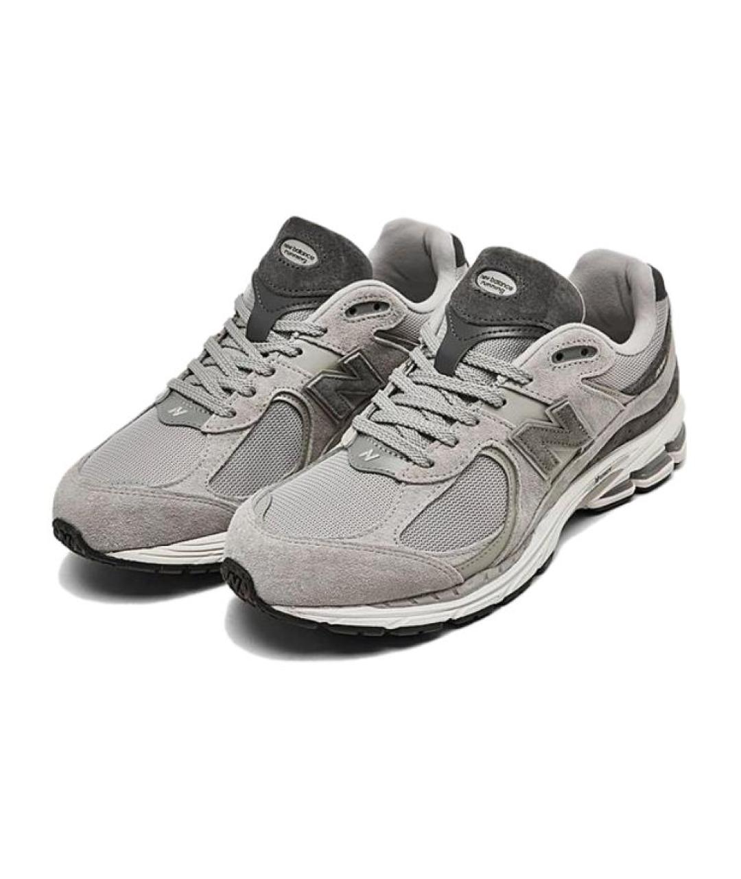 NEW BALANCE Серые низкие кроссовки / кеды, фото 3