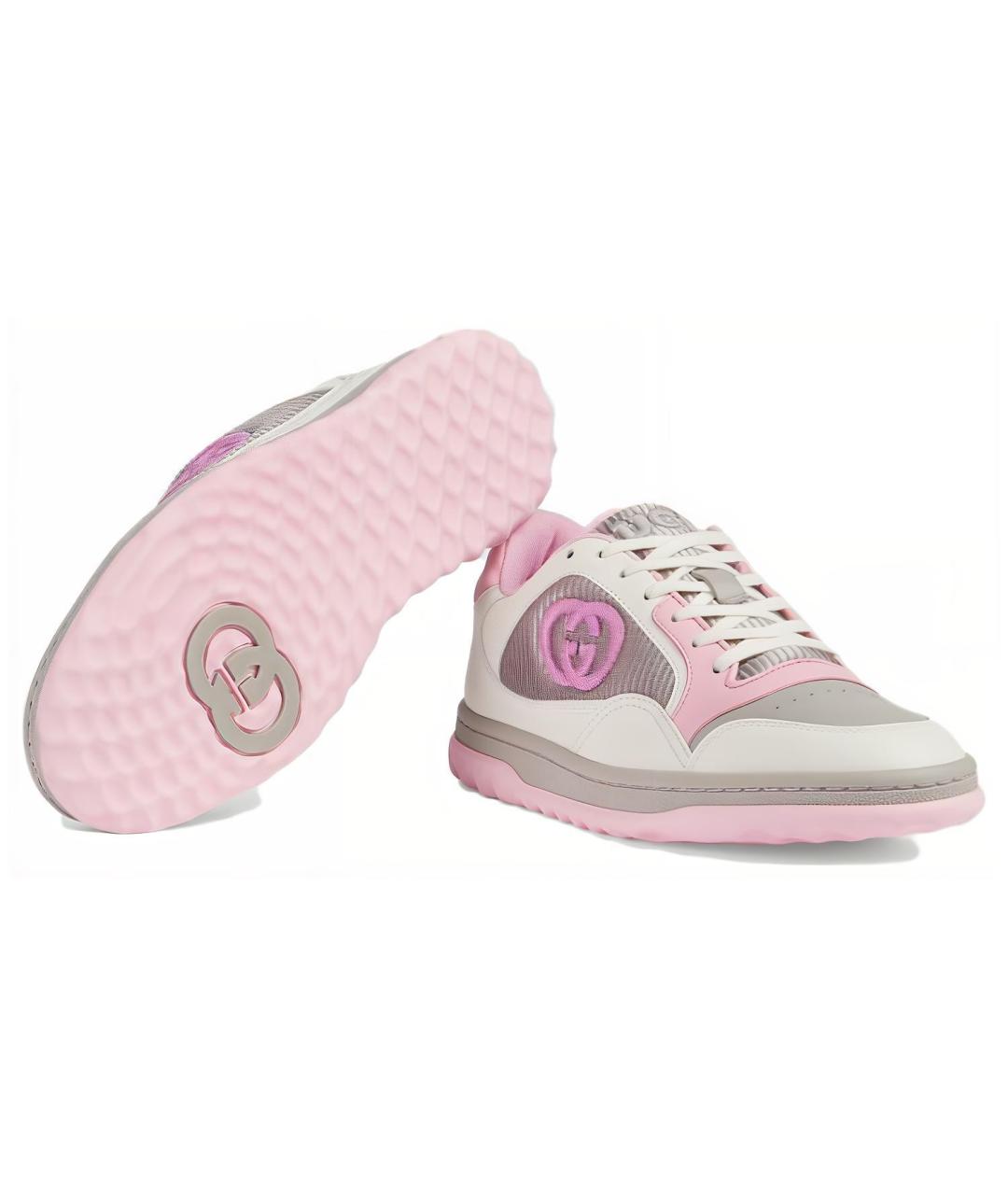 GUCCI Мульти кожаные кеды, фото 5