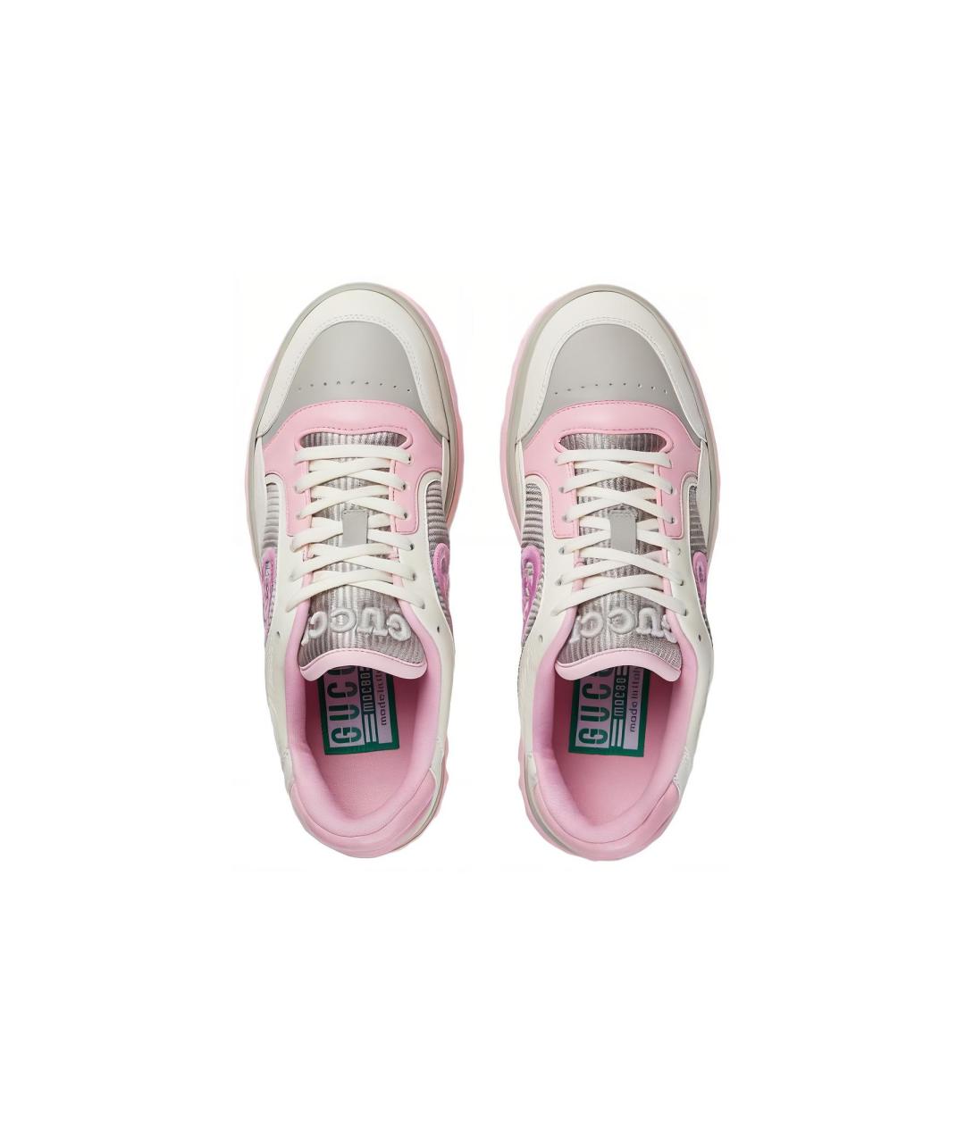 GUCCI Мульти кожаные кеды, фото 3