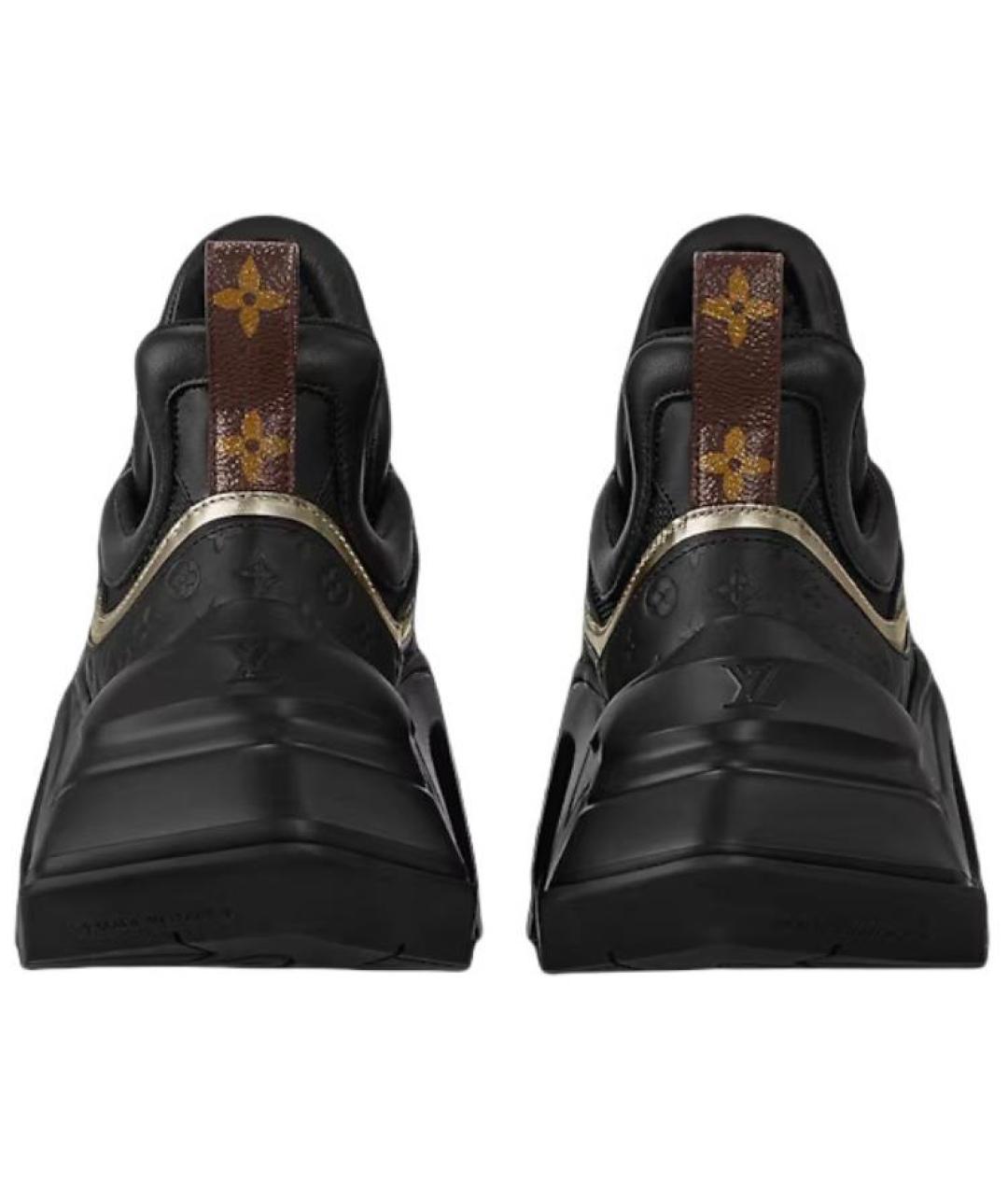 LOUIS VUITTON Черные кроссовки, фото 6