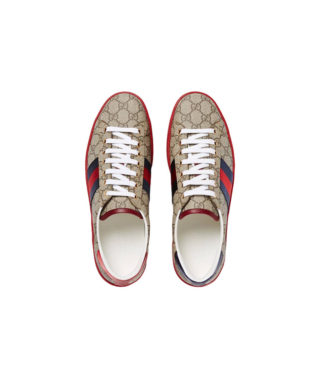 GUCCI Мульти низкие кроссовки / кеды, фото 3