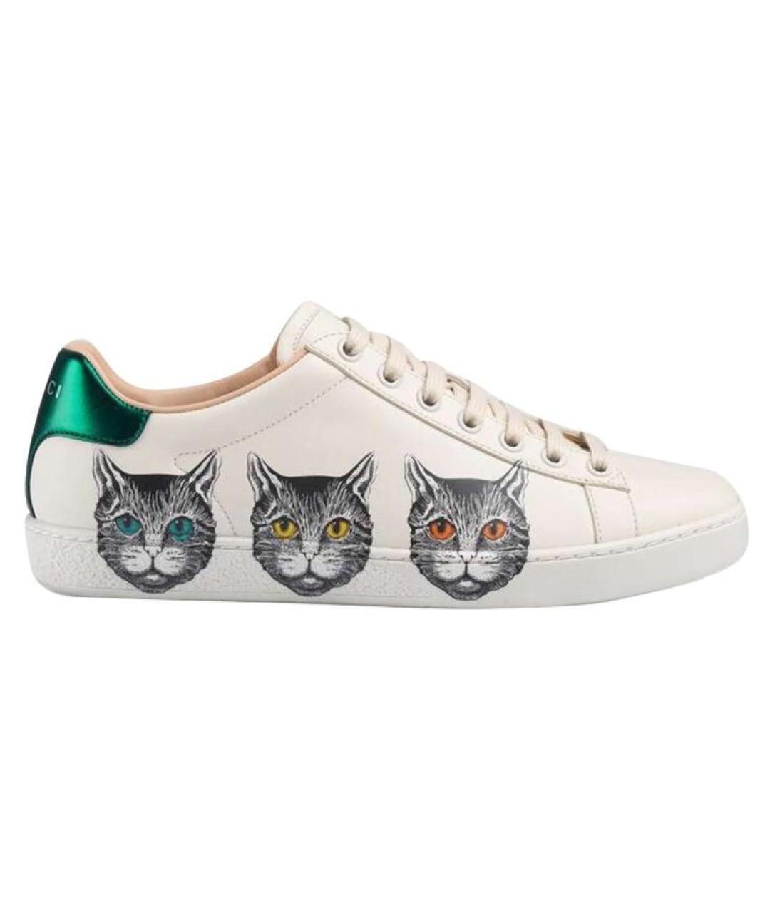 GUCCI Кожаные кеды, фото 1