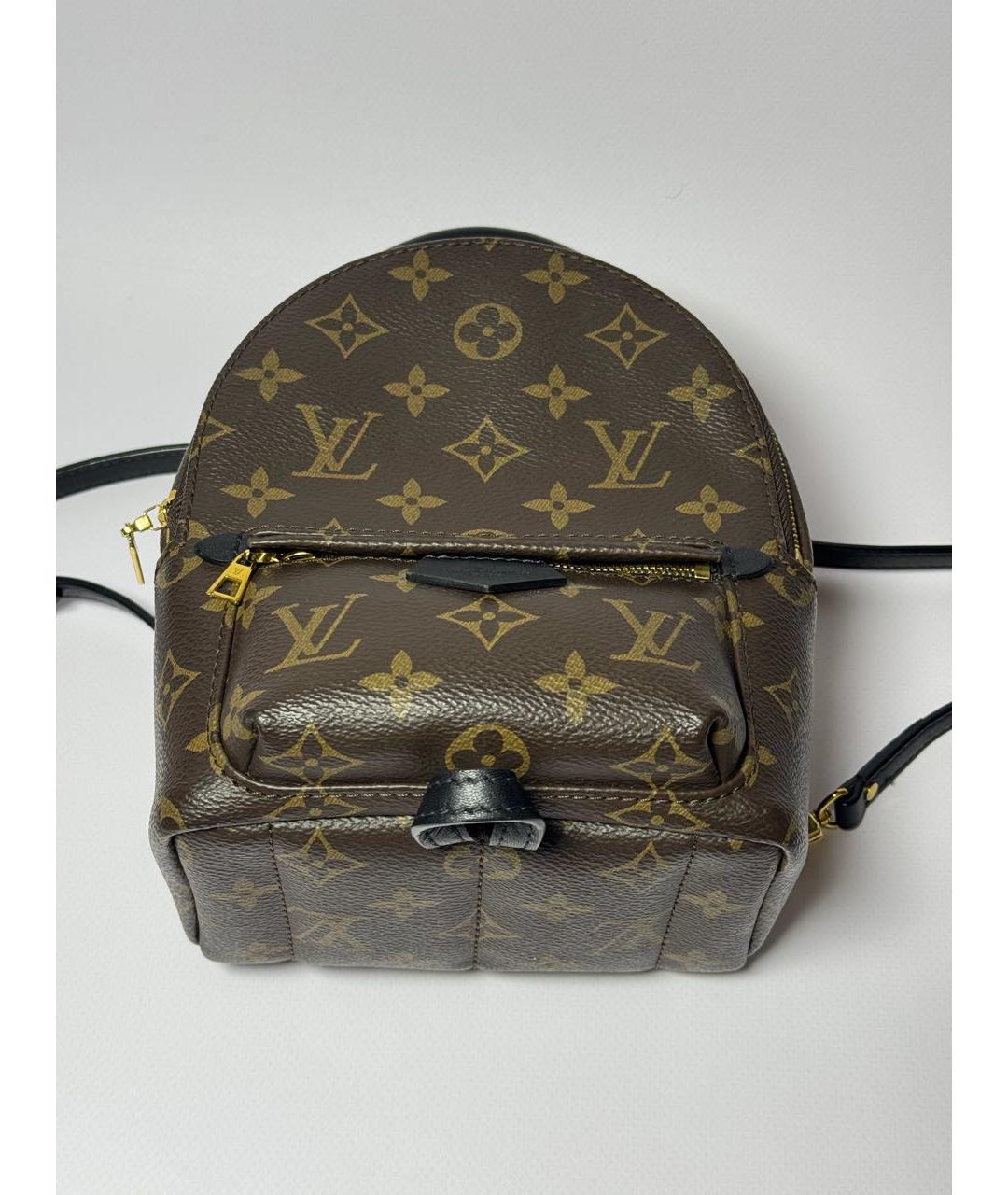 LOUIS VUITTON Коричневый рюкзак, фото 7