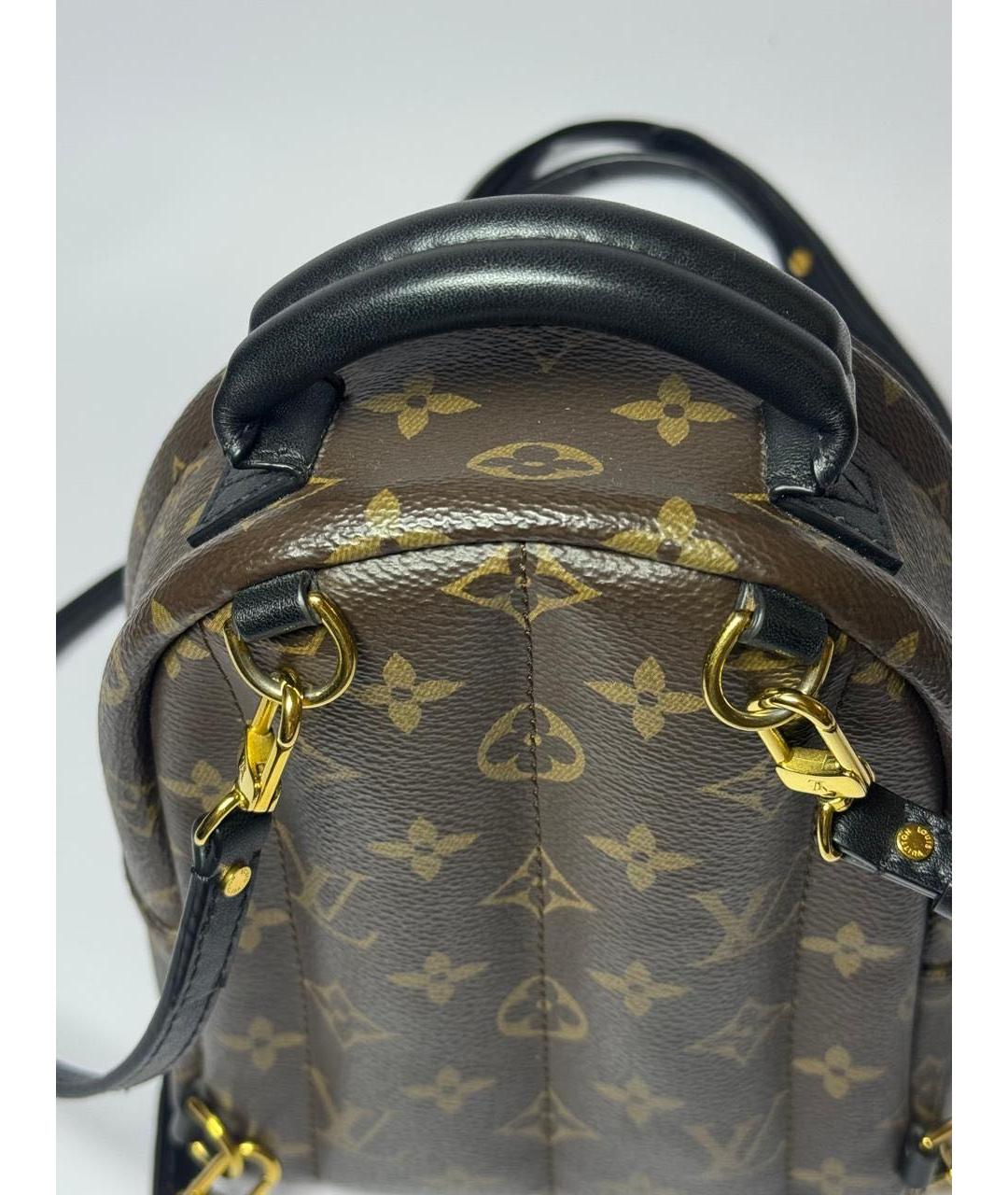 LOUIS VUITTON Коричневый рюкзак, фото 8