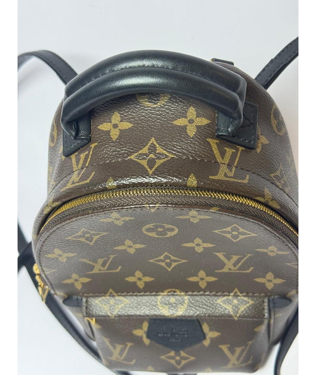 LOUIS VUITTON Коричневый рюкзак, фото 6