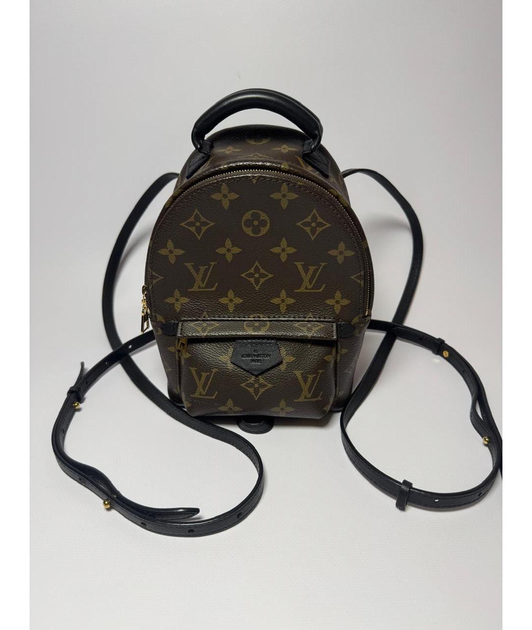 LOUIS VUITTON Коричневый рюкзак, фото 9