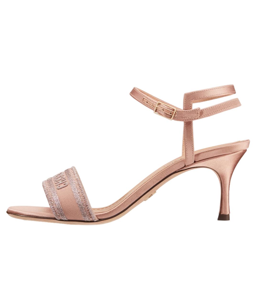 CHRISTIAN DIOR Розовые сандалии, фото 2