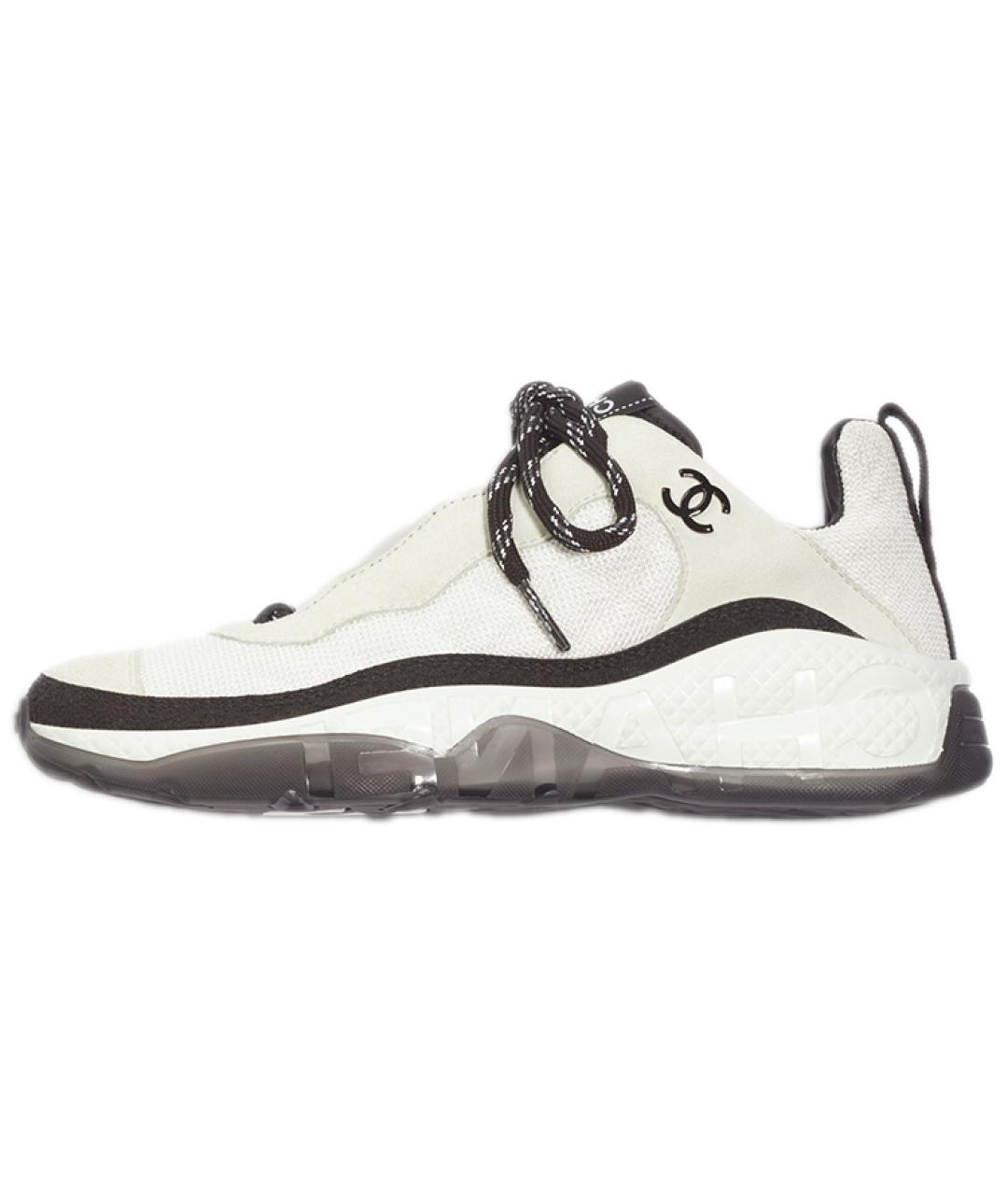 CHANEL Белые кроссовки, фото 2