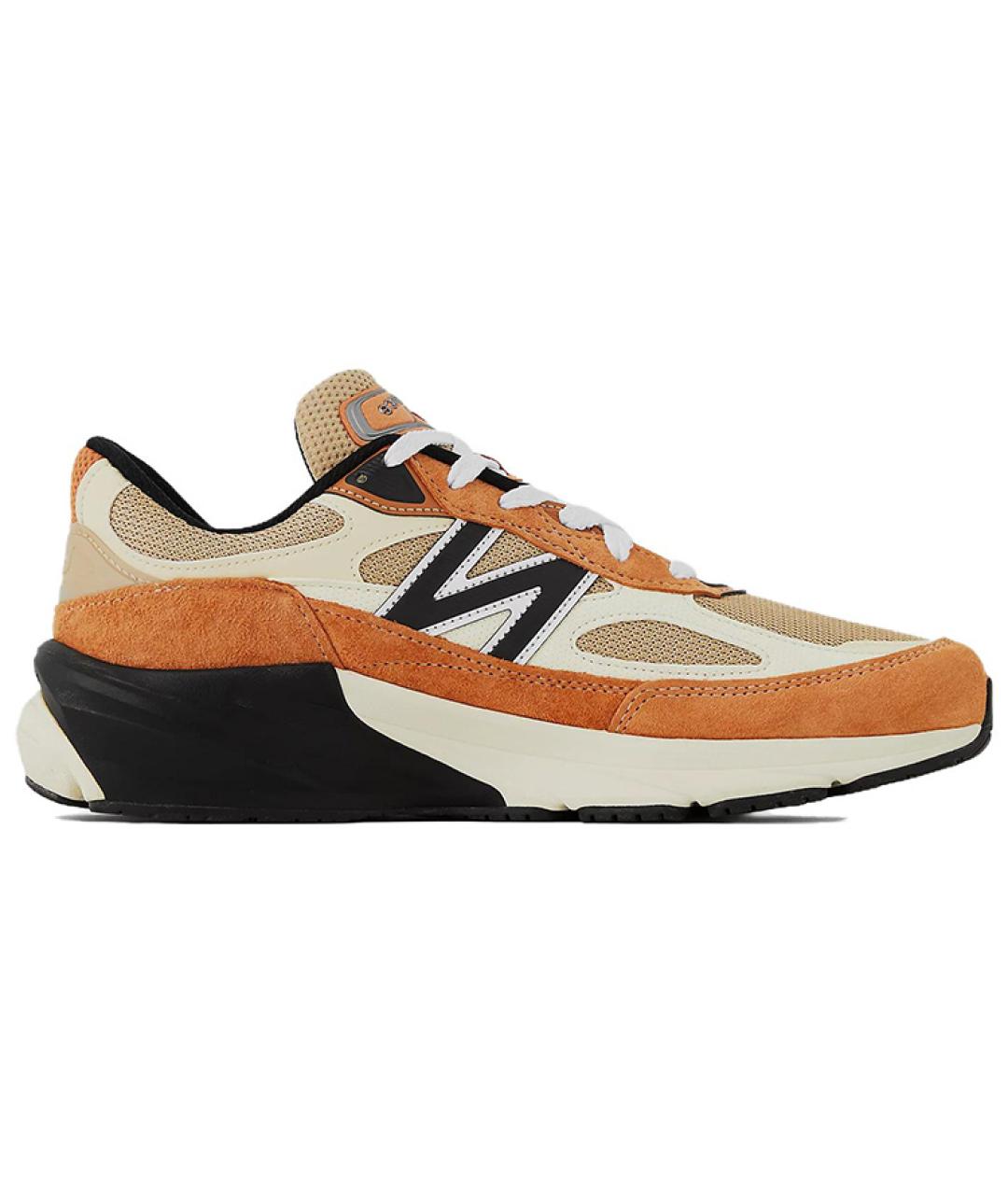 NEW BALANCE Оранжевое текстильные кроссовки, фото 1