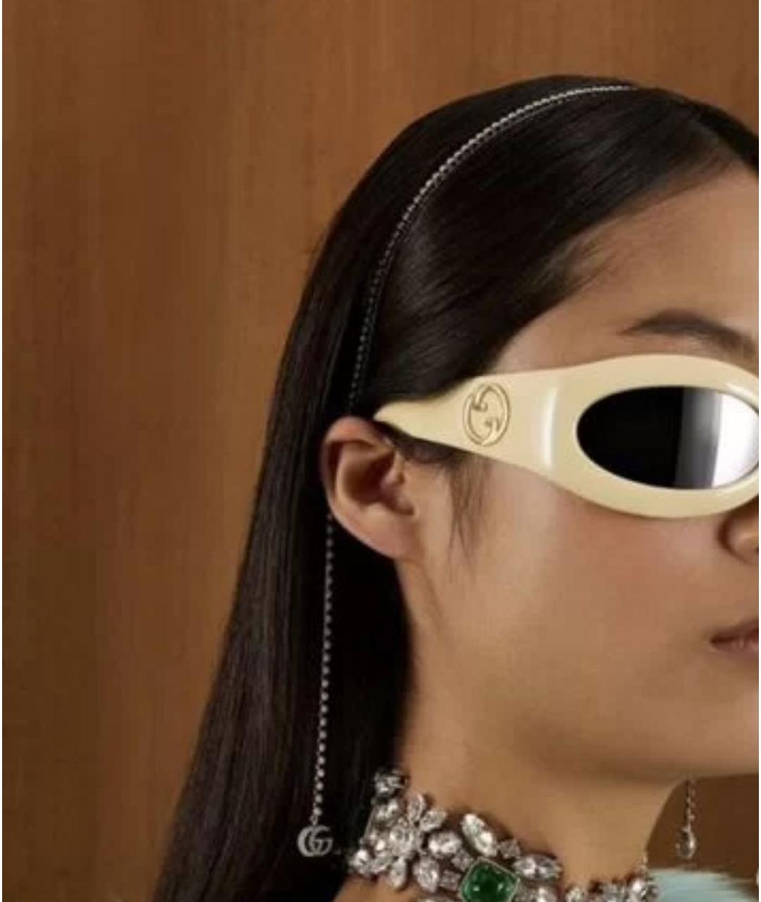 GUCCI Серебрянный ободок, фото 3