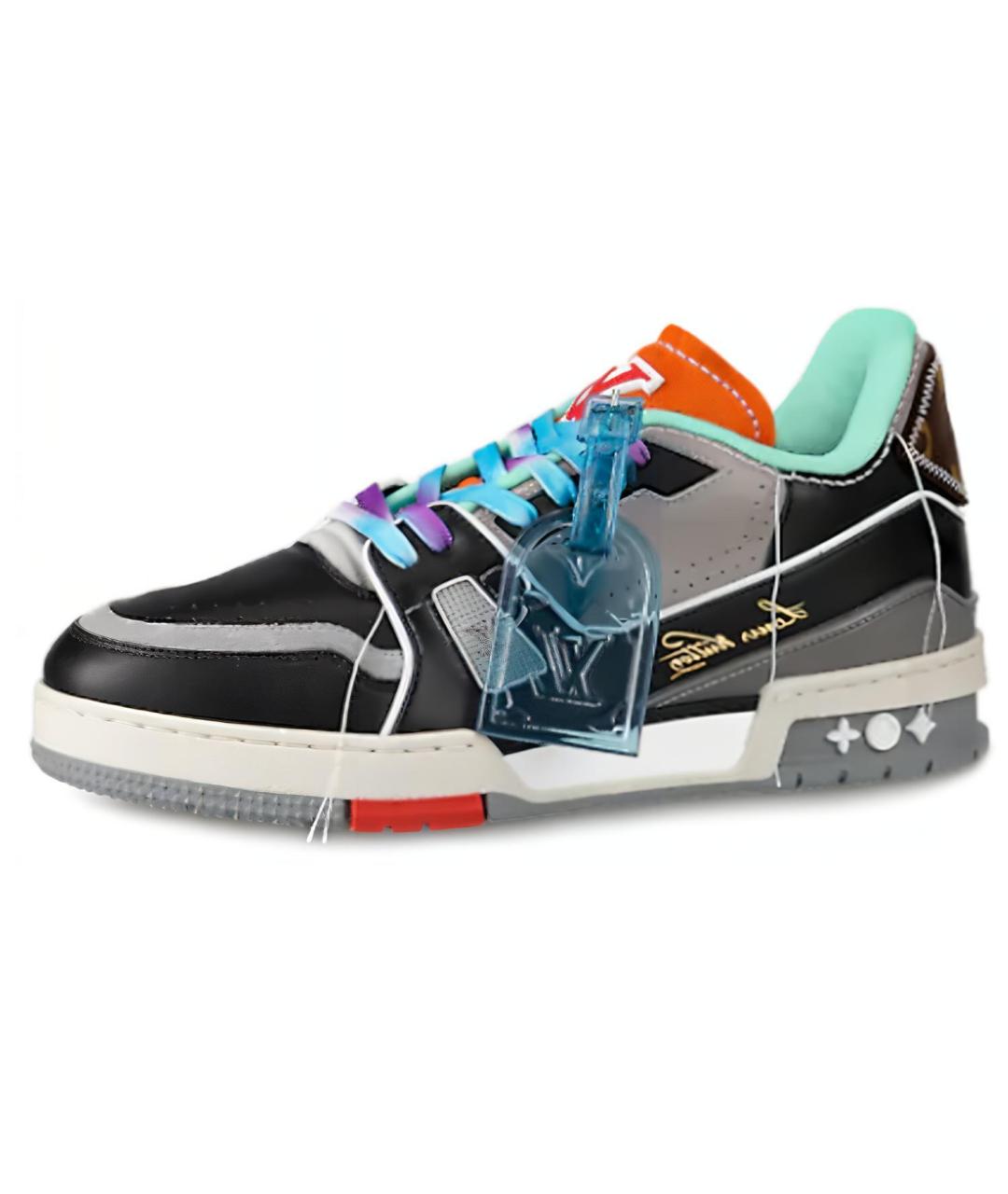 LOUIS VUITTON Мульти низкие кроссовки / кеды, фото 2