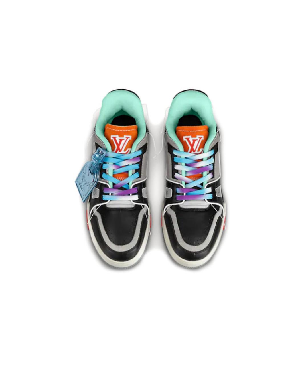 LOUIS VUITTON Мульти низкие кроссовки / кеды, фото 4