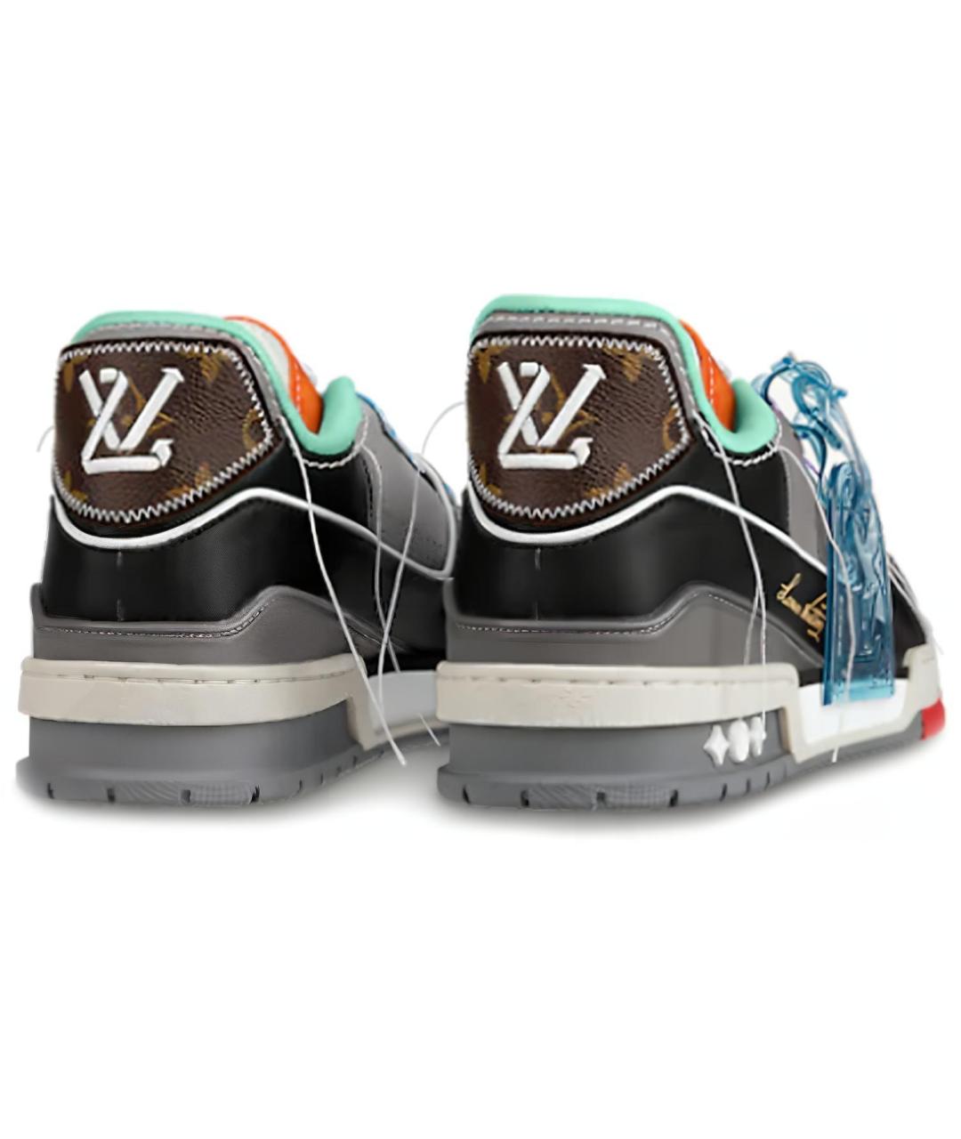 LOUIS VUITTON Мульти низкие кроссовки / кеды, фото 3