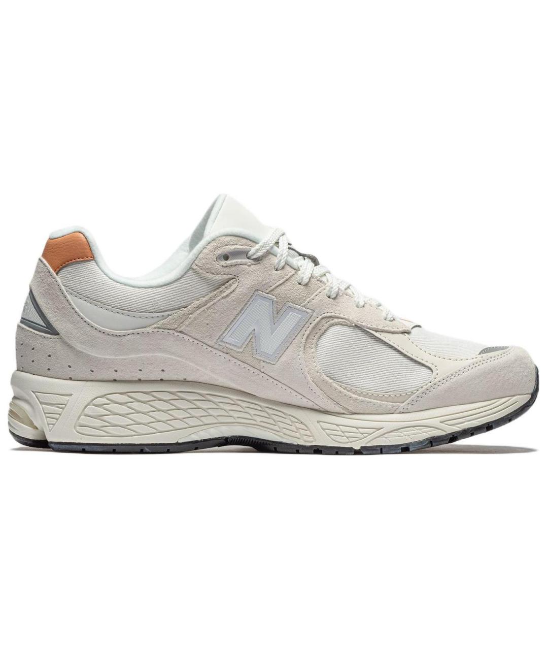 NEW BALANCE Бежевые замшевые кроссовки, фото 1