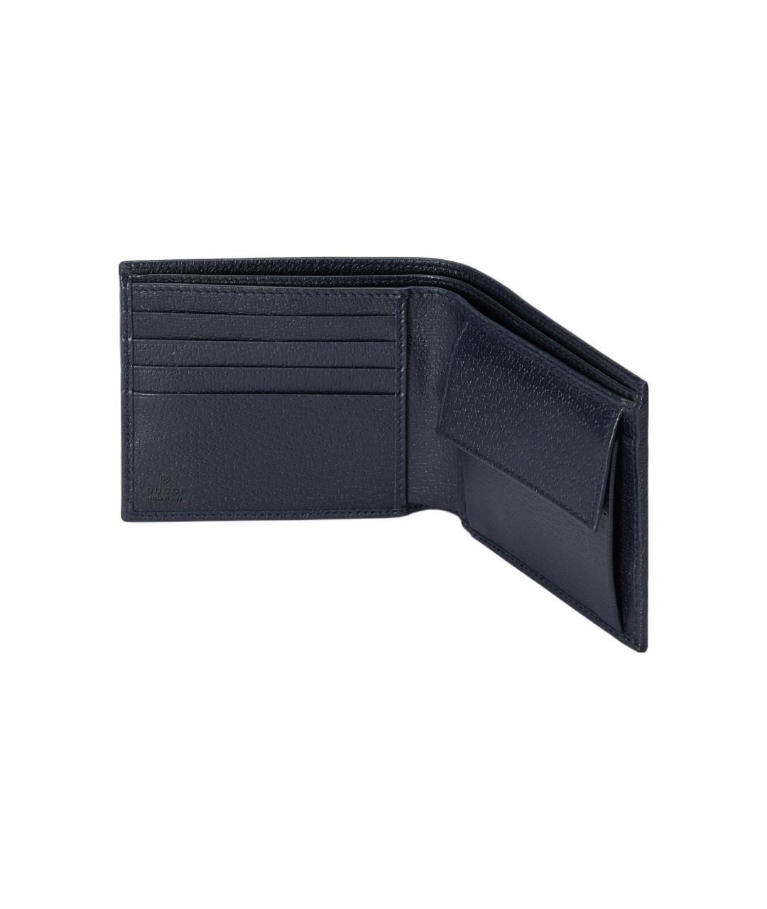 GUCCI Синий кошелек, фото 4
