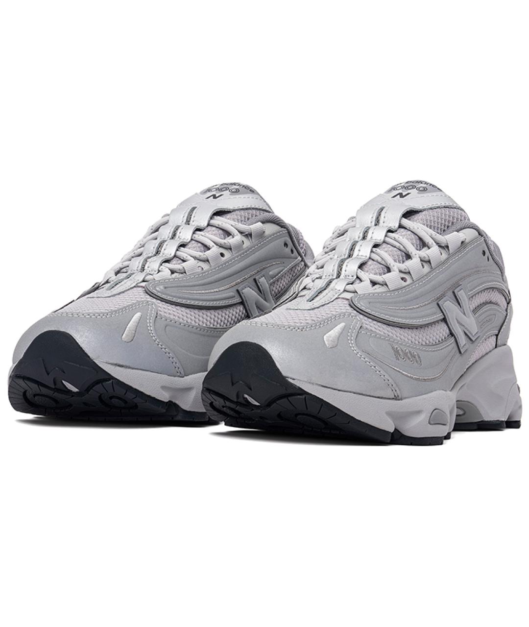 NEW BALANCE Серые низкие кроссовки / кеды, фото 3