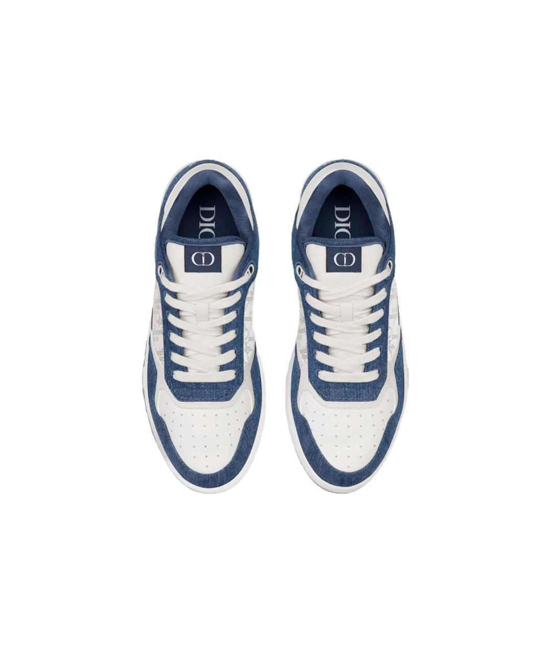 CHRISTIAN DIOR Мульти текстильные низкие кроссовки / кеды, фото 4