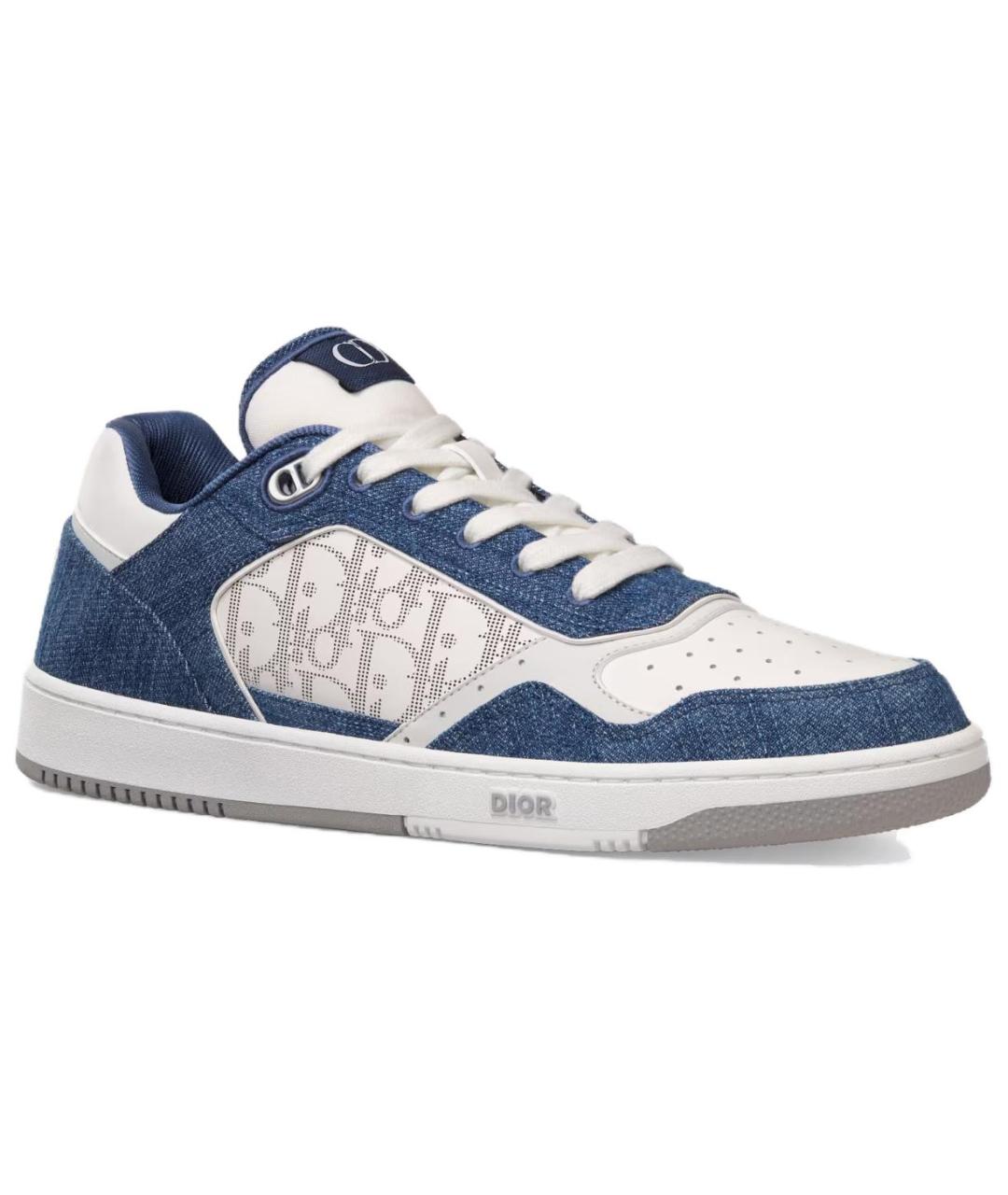 CHRISTIAN DIOR Мульти текстильные низкие кроссовки / кеды, фото 3