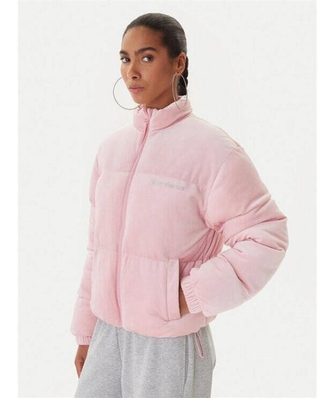 JUICY COUTURE Розовая велюровая куртка, фото 3