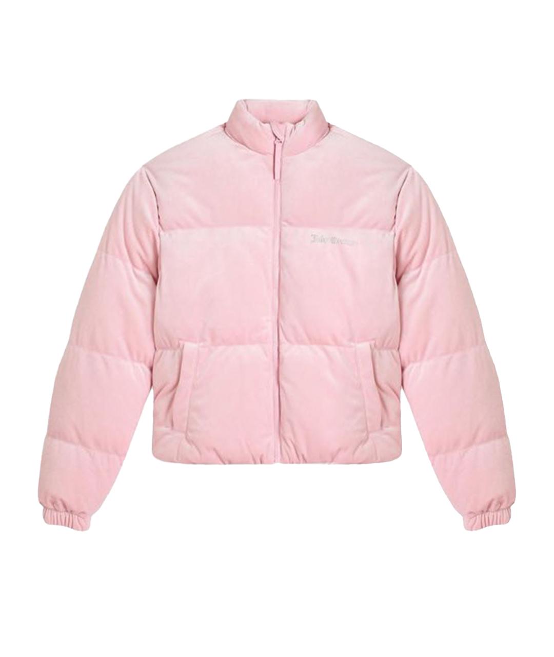 JUICY COUTURE Розовая велюровая куртка, фото 1
