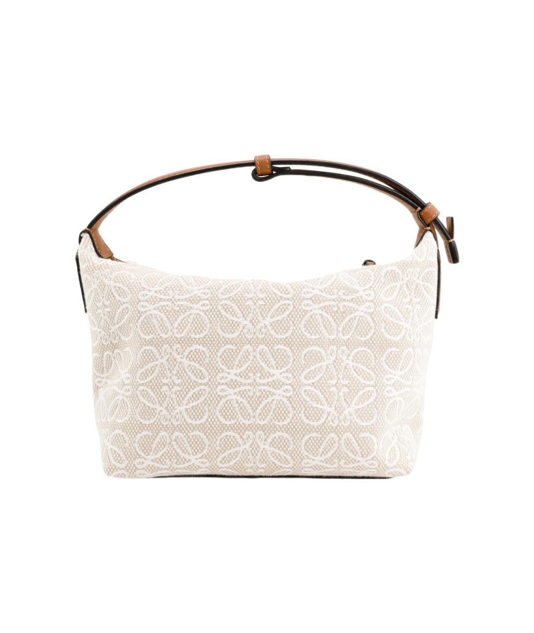 LOEWE Бежевая сумка через плечо, фото 5