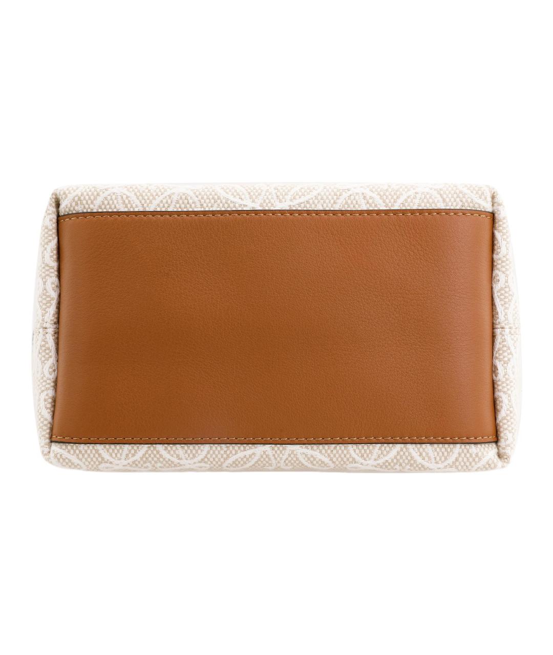 LOEWE Бежевая сумка через плечо, фото 6