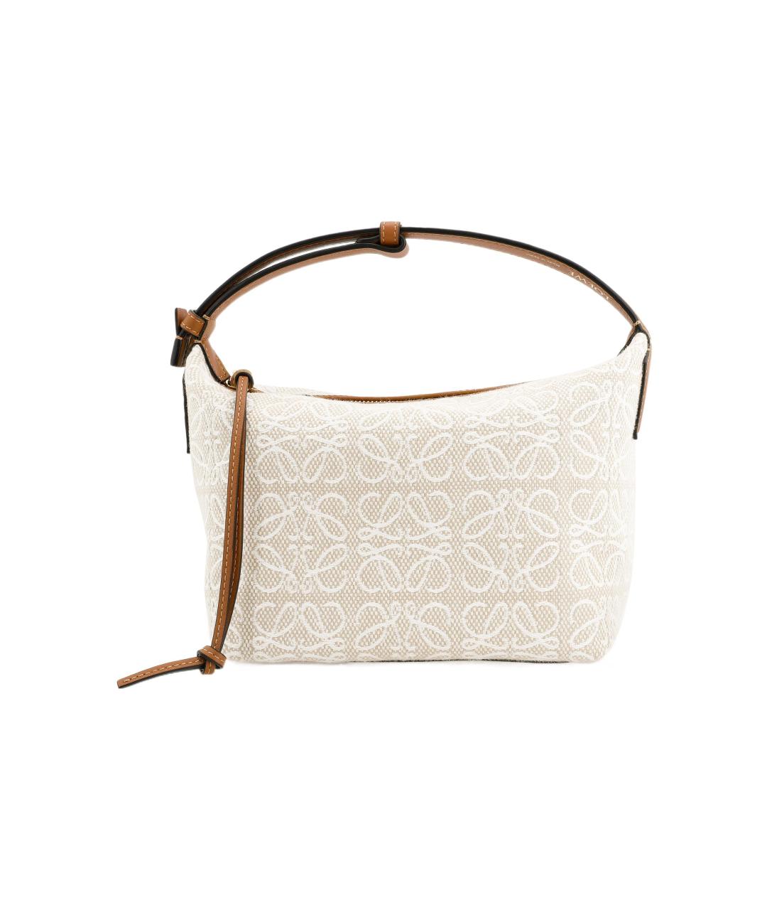 LOEWE Бежевая сумка через плечо, фото 10