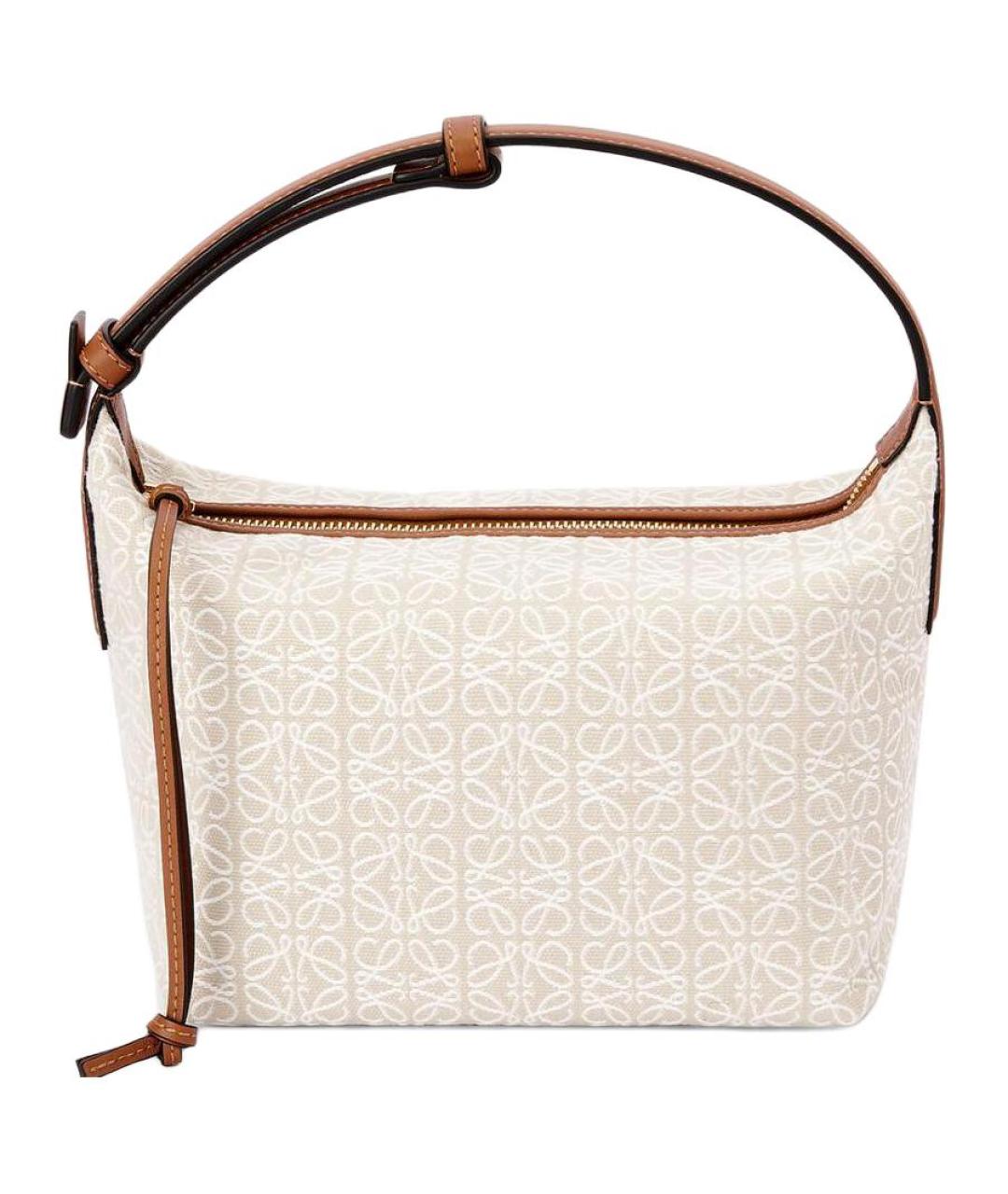 LOEWE Бежевая сумка через плечо, фото 2