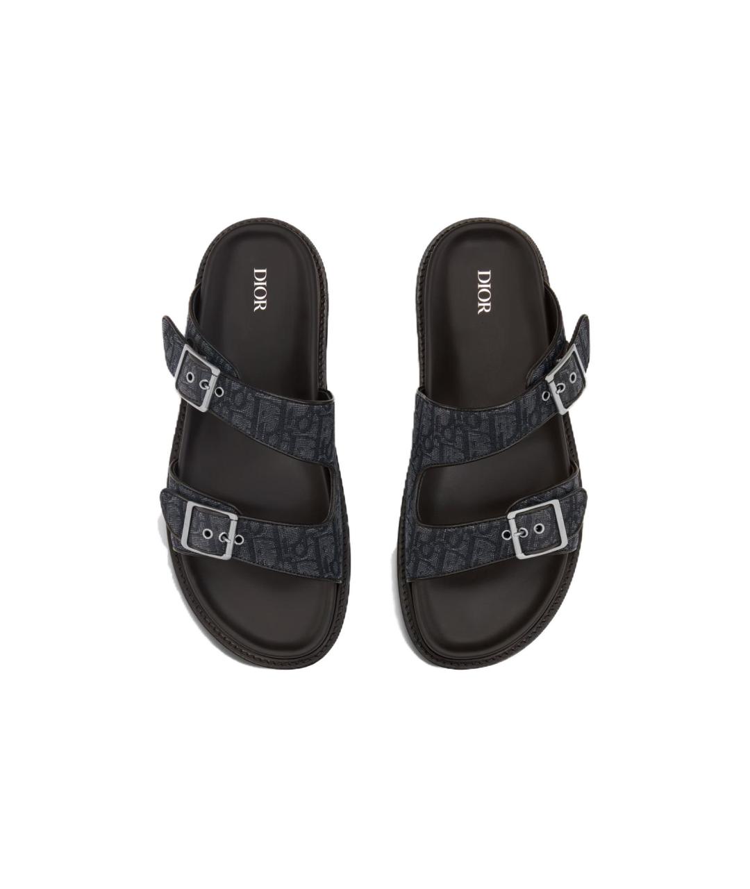 CHRISTIAN DIOR Черные сандалии, фото 3