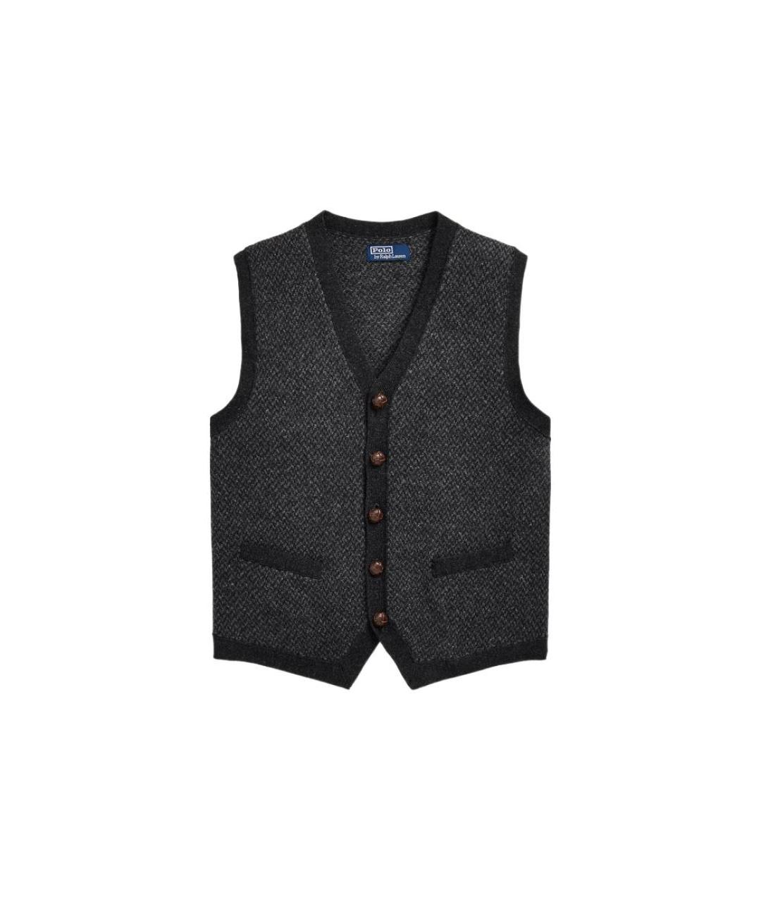 POLO RALPH LAUREN Черная жилетка, фото 1