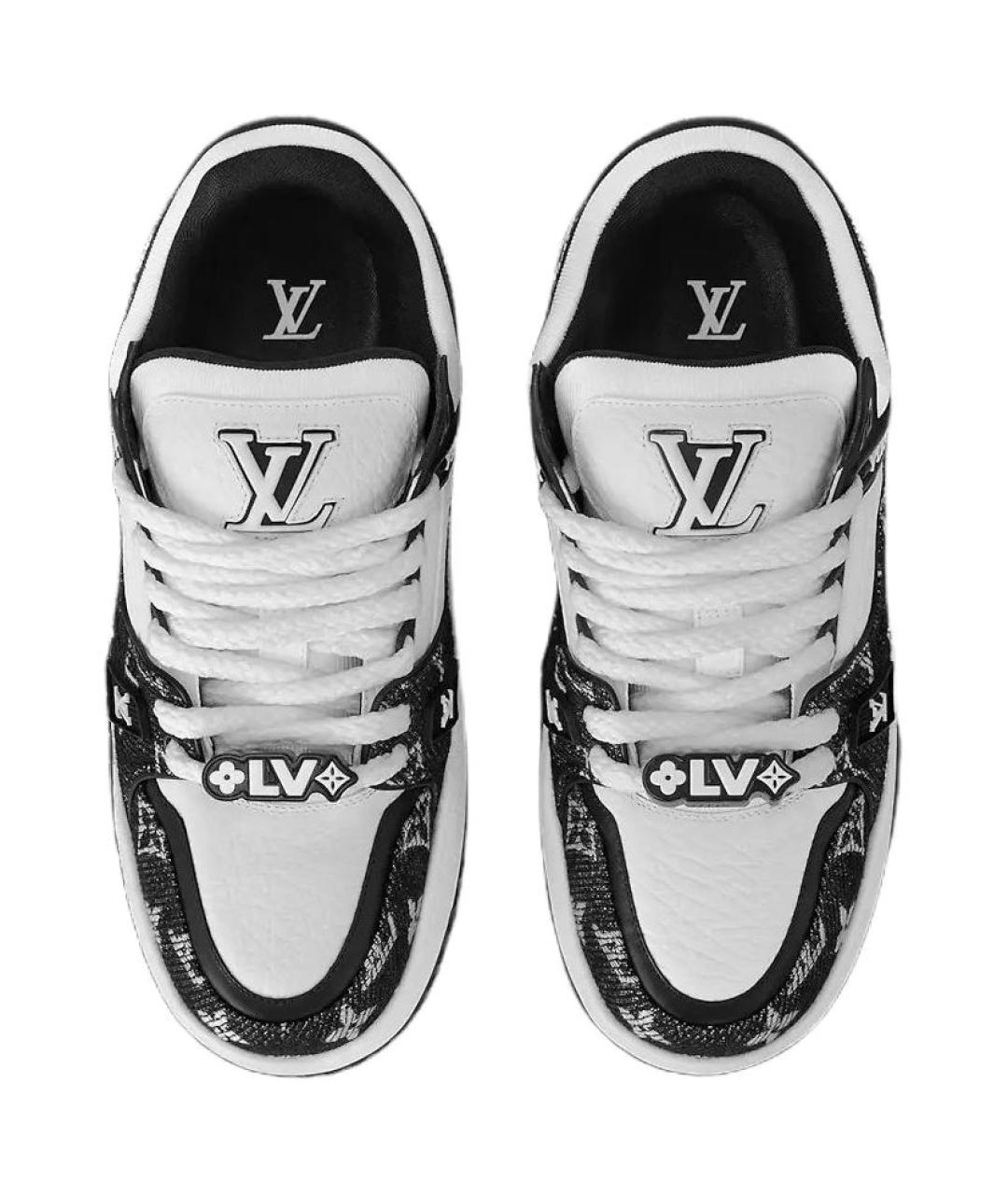 LOUIS VUITTON Черные кроссовки, фото 5